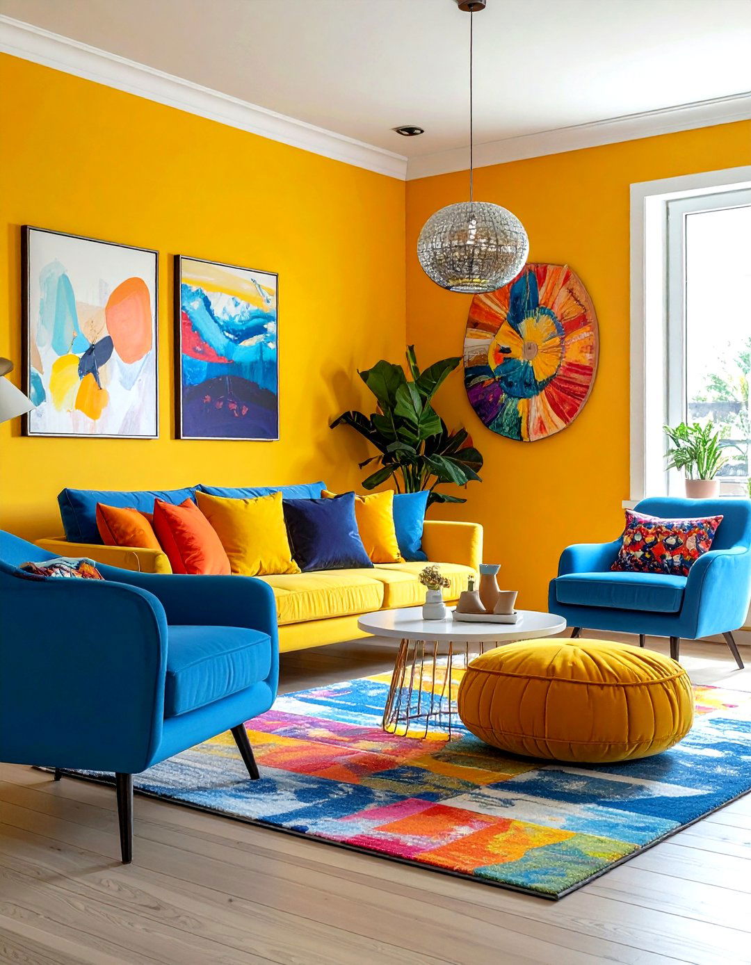 Colorful living room - 30 living room room settings