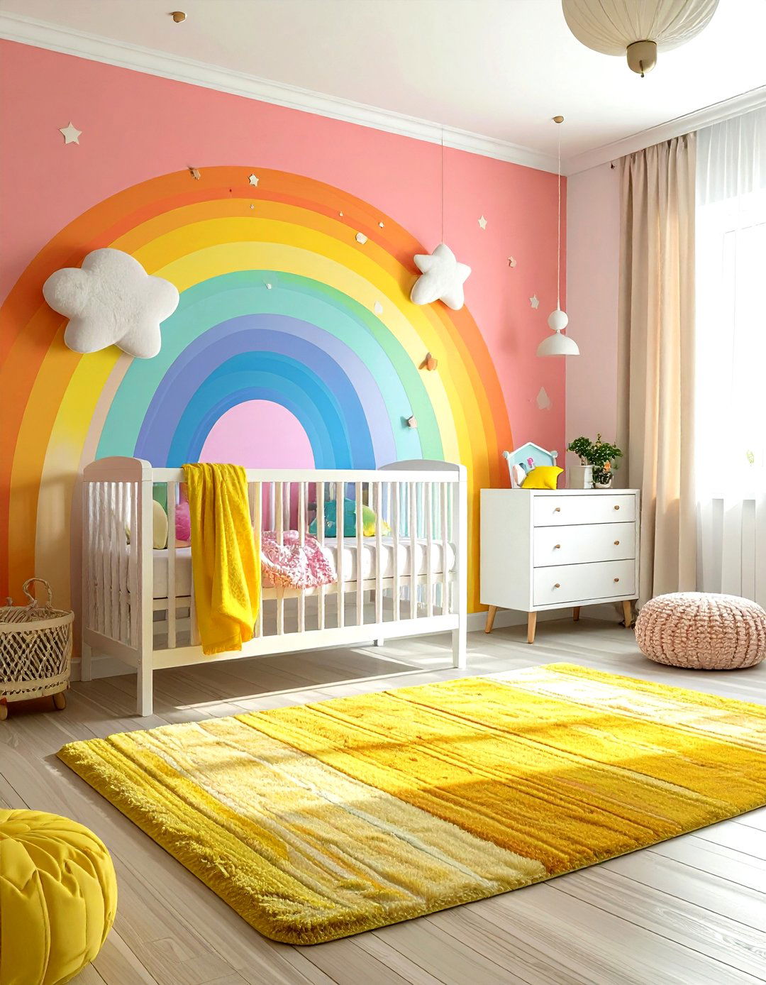 Colorful nursery - 30 colorful home decor ideas