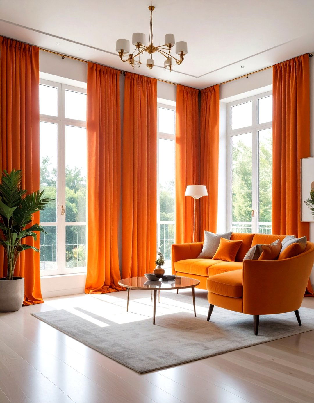 Colorful window treatments - 30 colorful home decor ideas