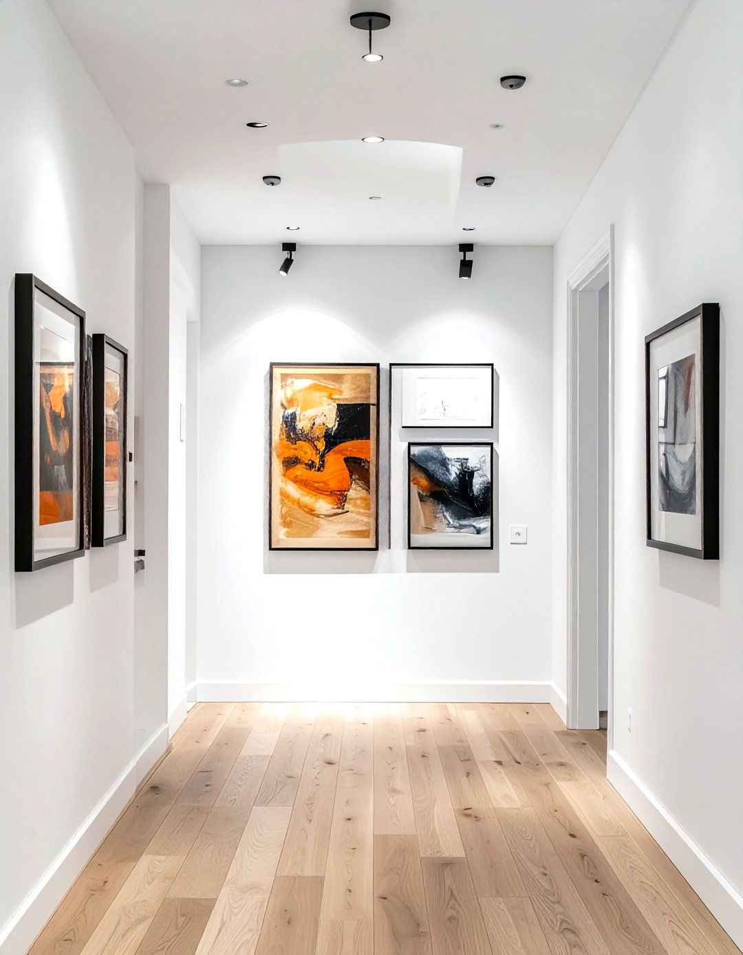 Command hook gallery wall - 30 renter-friendly decor ideas