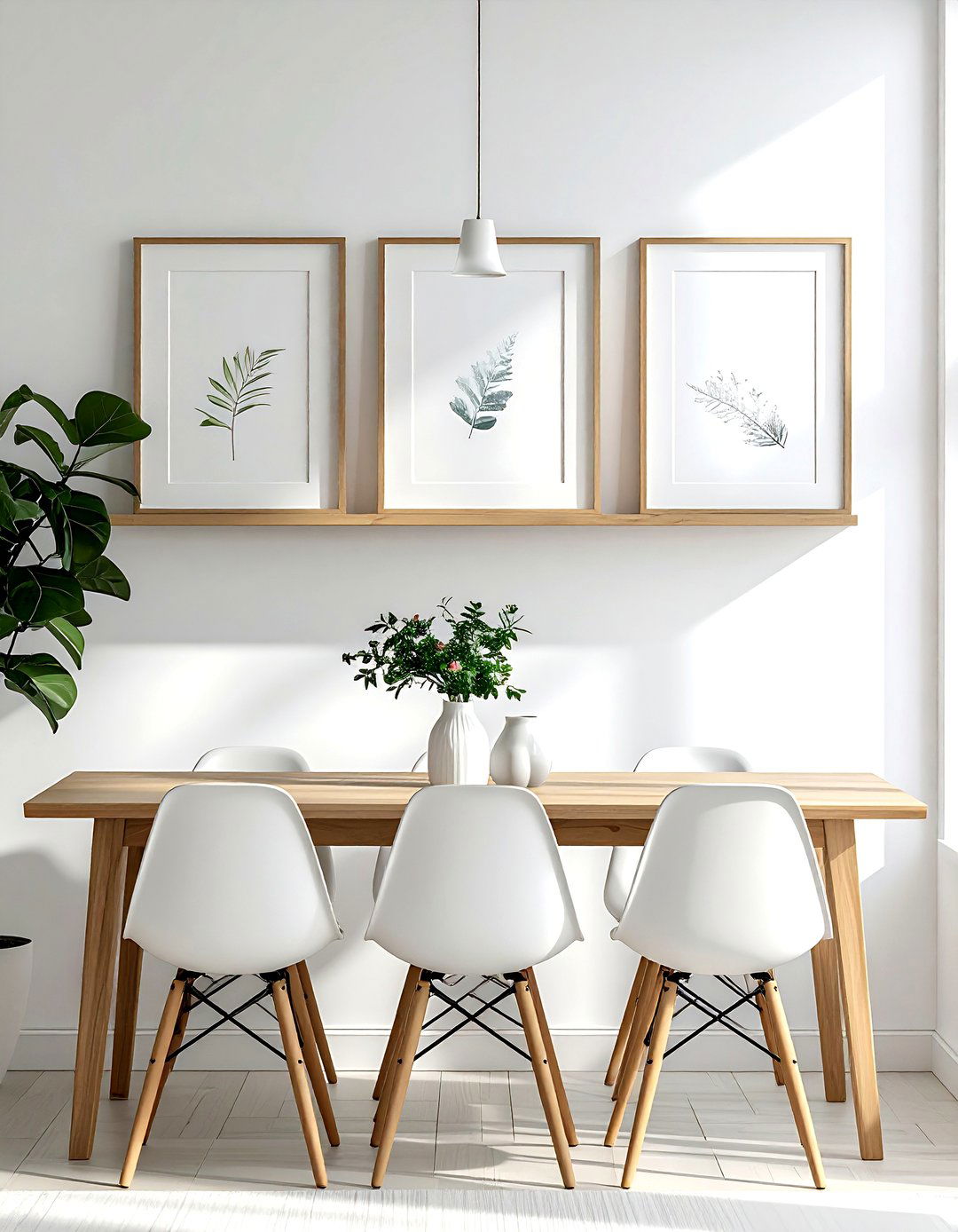 Command strip picture ledge - 30 renter-friendly decor ideas