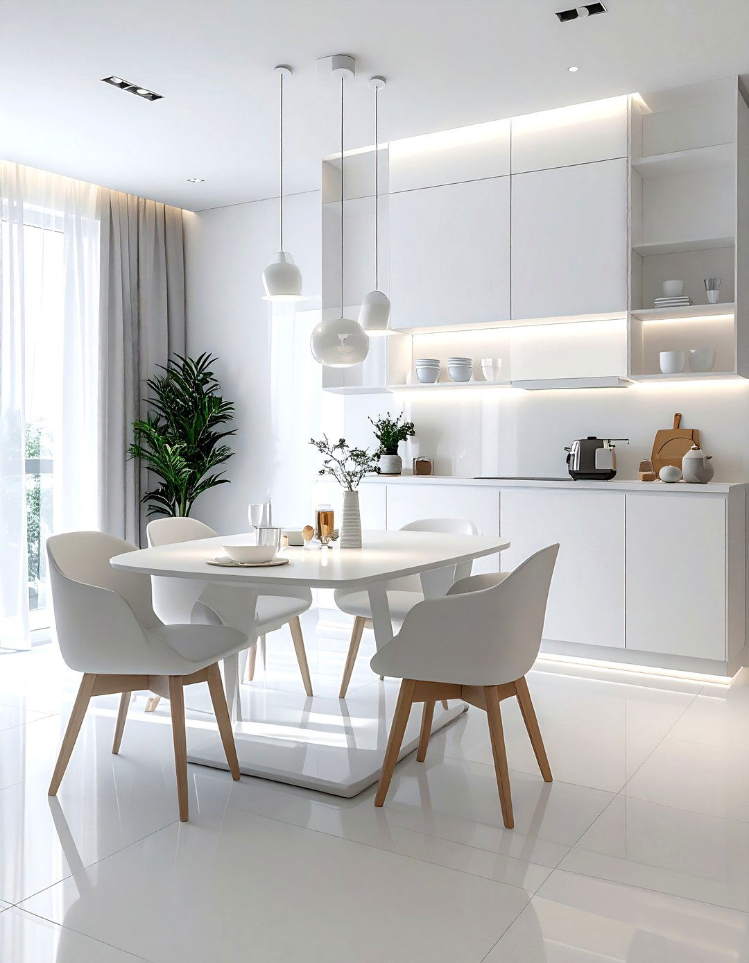 Compact Dining Room Planning - 30 dining room space planning ideas