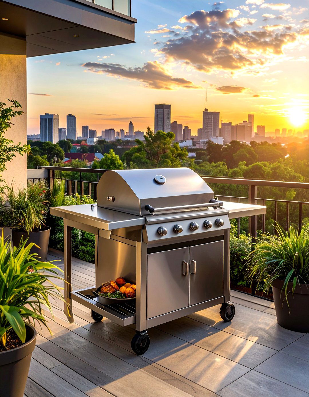 Compact Outdoor Kitchen - 30 patio kitchen ideas