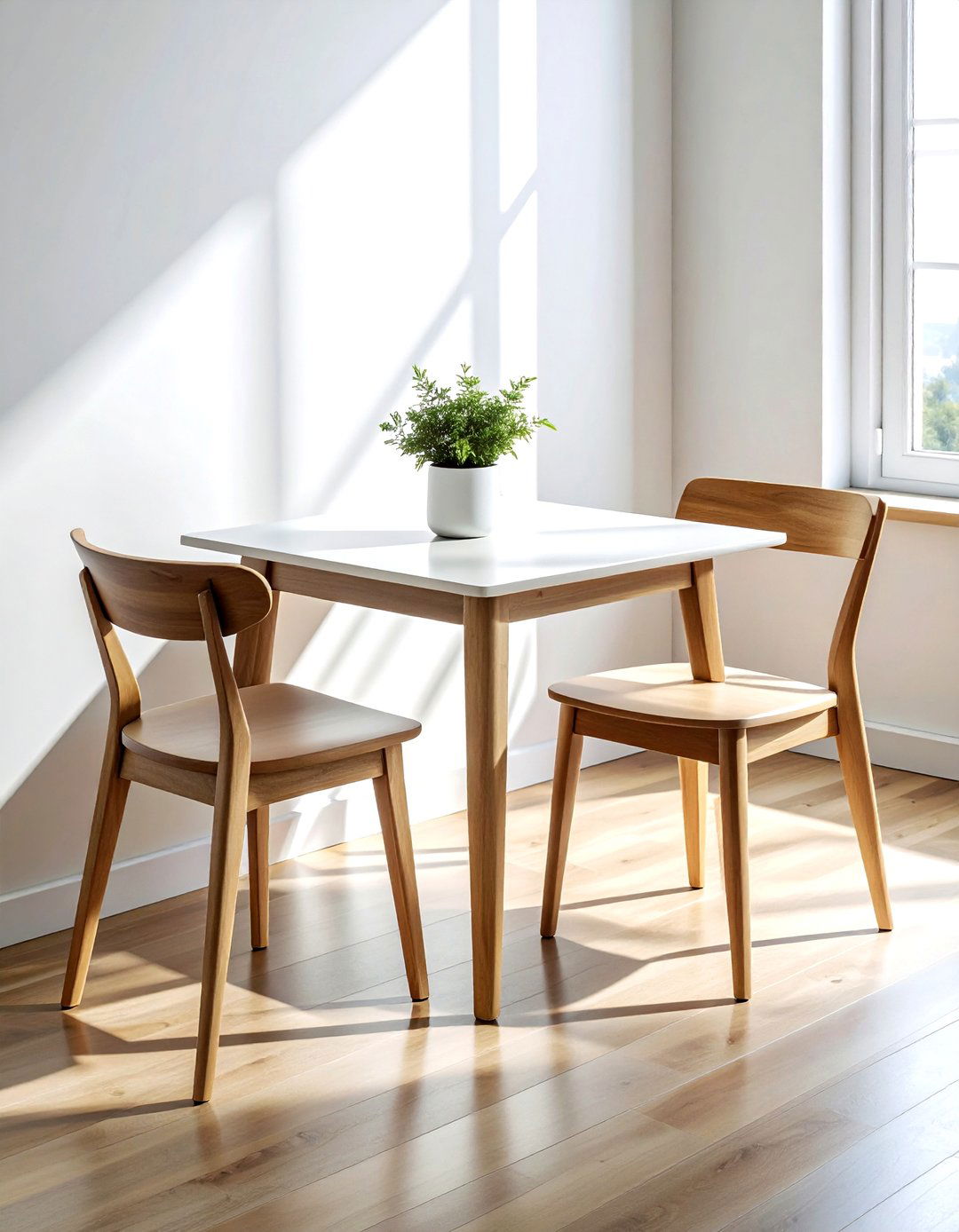 Compact Square Dining Table - 30 corner dining area ideas