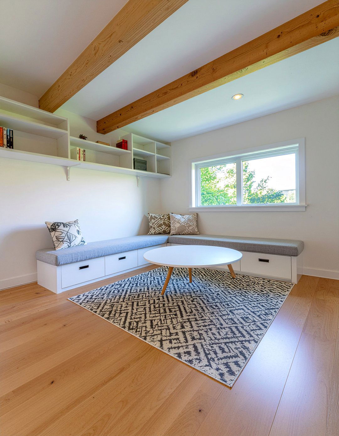 Compact garage living room - 30 converted garage living room ideas