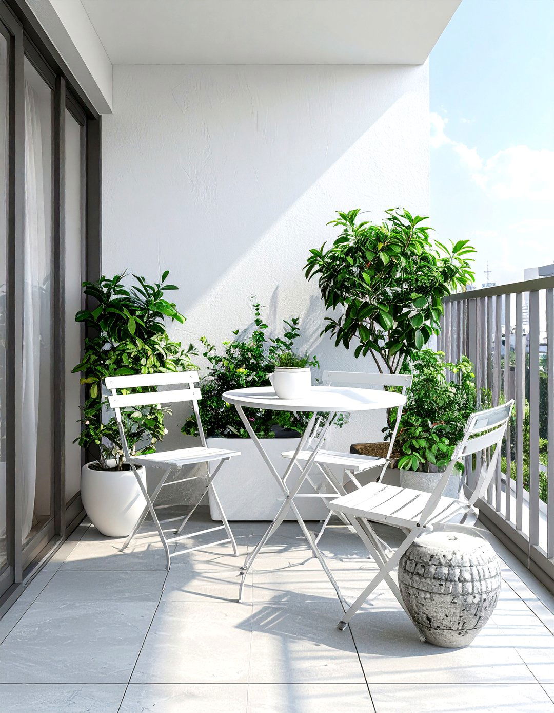 Compact living room balcony arrangement - 30 living room with balcony ideas