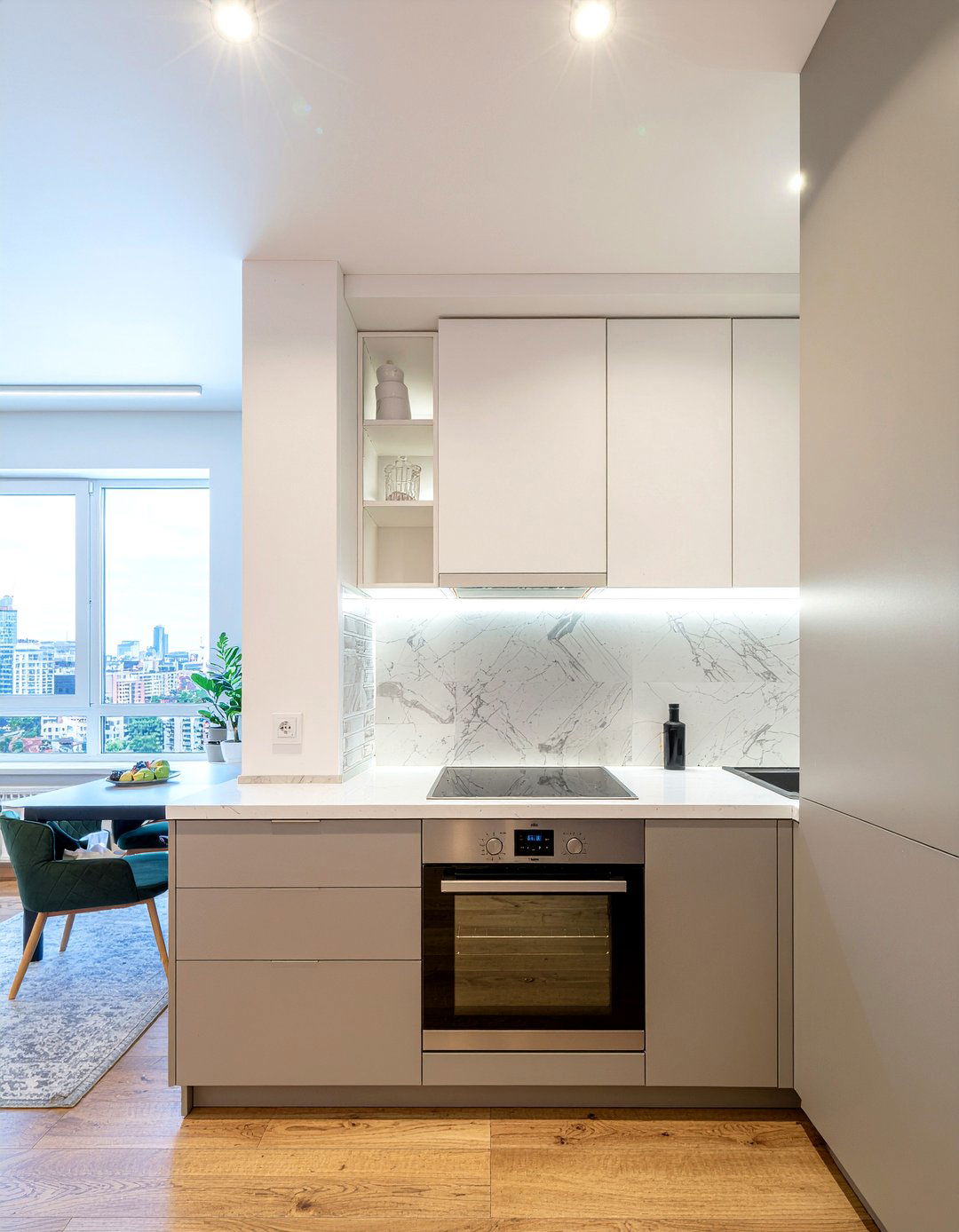 Compact modern kitchen - 30 sleek modern kitchen ideas