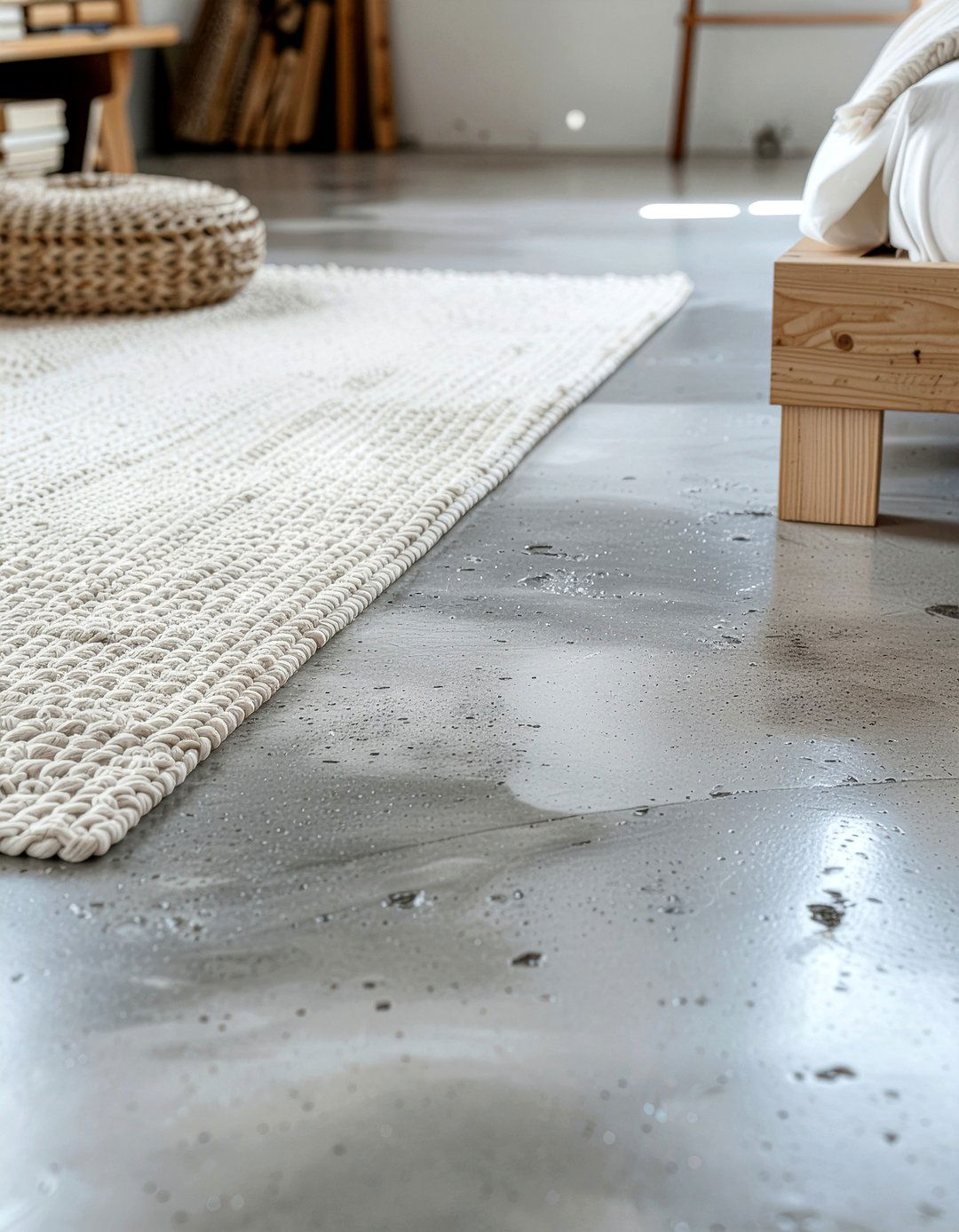 Concrete Floor Bedroom - 30 warehouse bedroom ideas