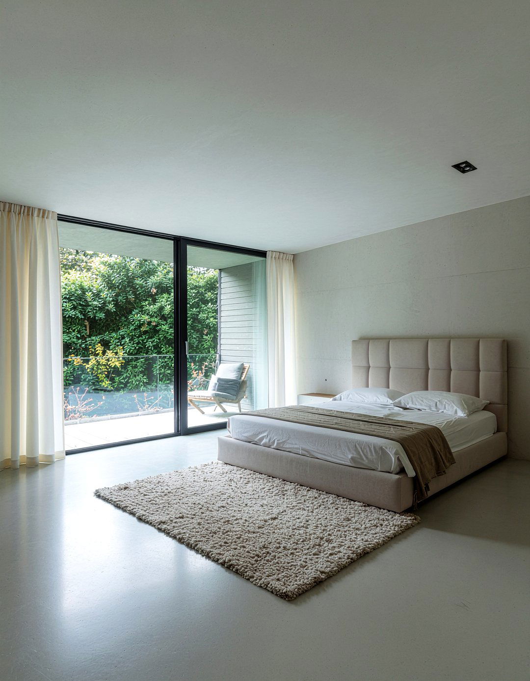 Concrete Floor Large Windows - 30 bedroom concrete floors