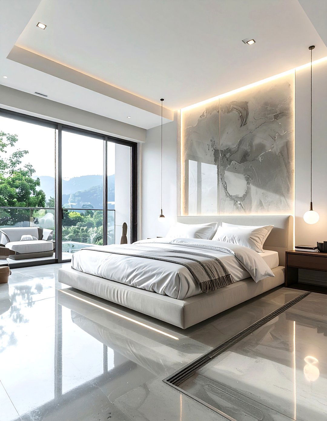 Concrete Floor Radiant Heat - 30 polished concrete bedroom ideas