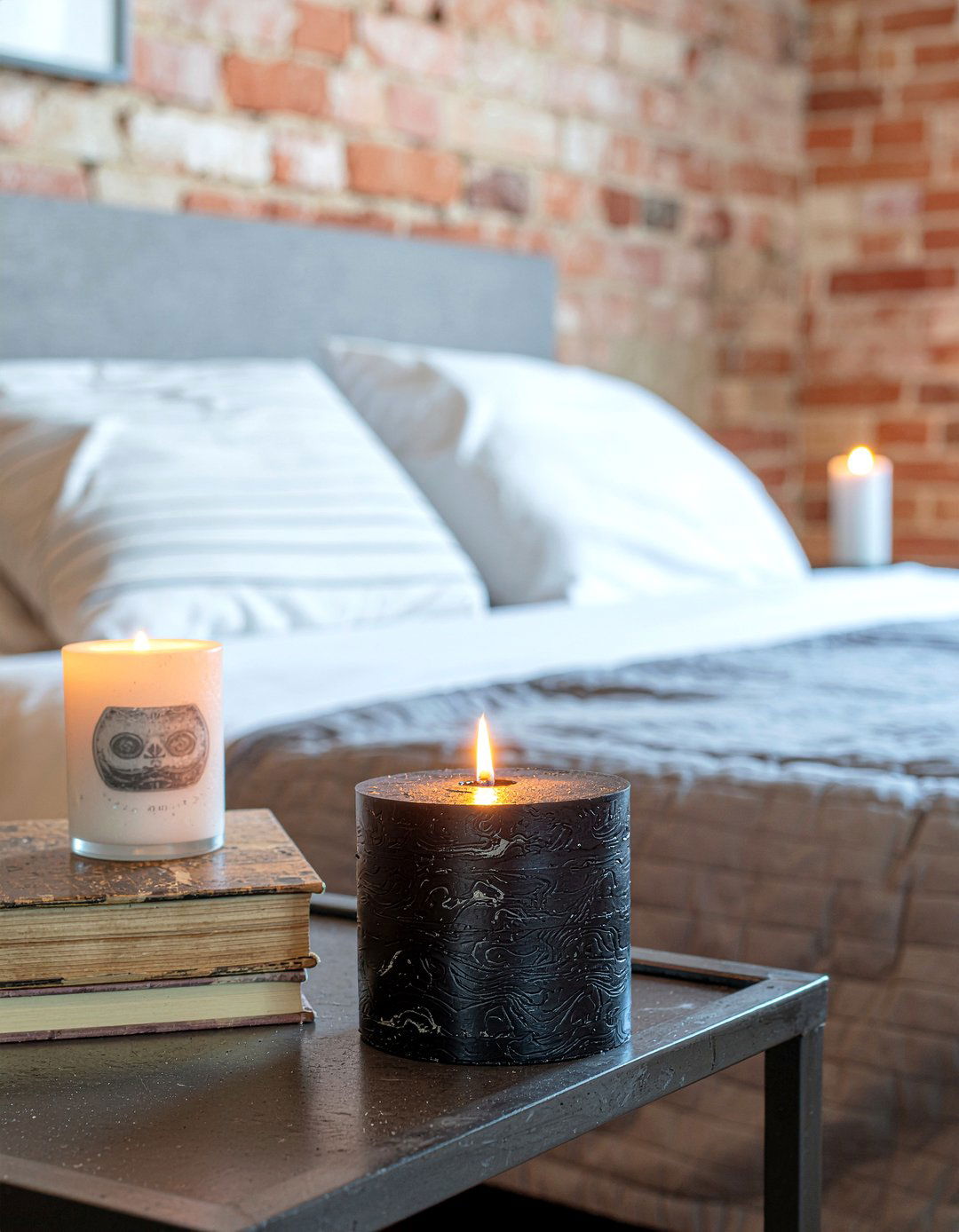 Concrete Industrial Block - 30 bedroom candle holders