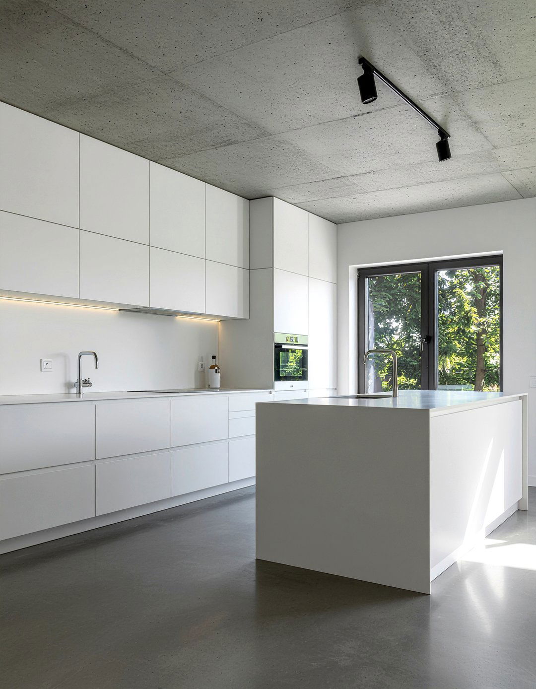 Concrete Kitchen Floor - 30 open floor plan kitchen ideas