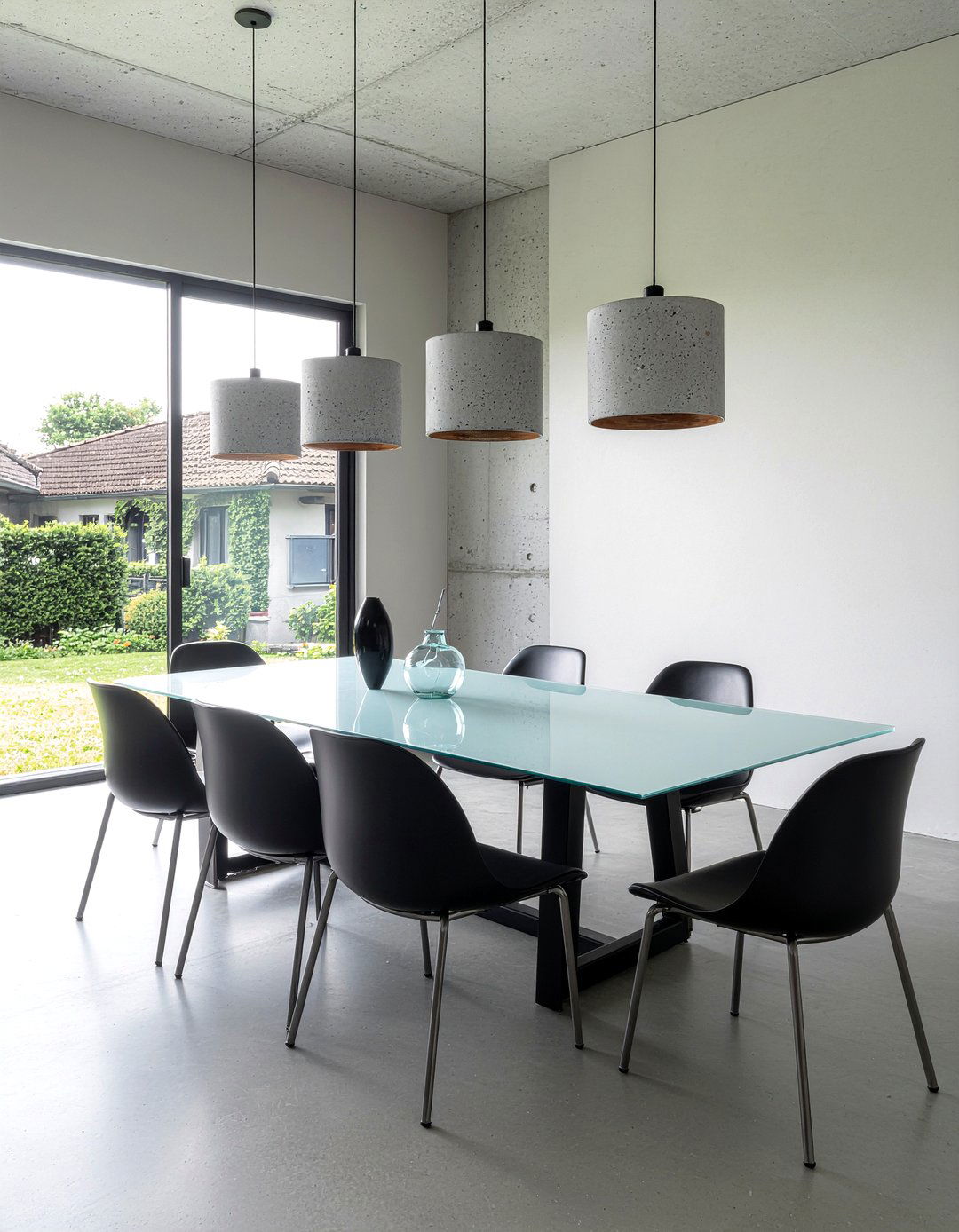 Concrete Pendant Light Fixtures - 30 multiple pendant dining room ideas