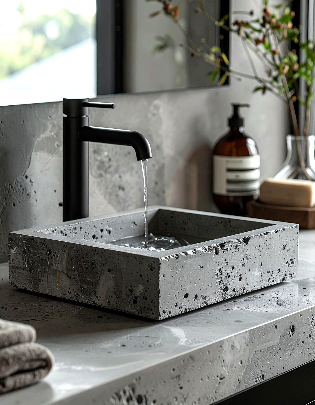 Concrete Soap Tray - 30 bathroom soap dish ideas