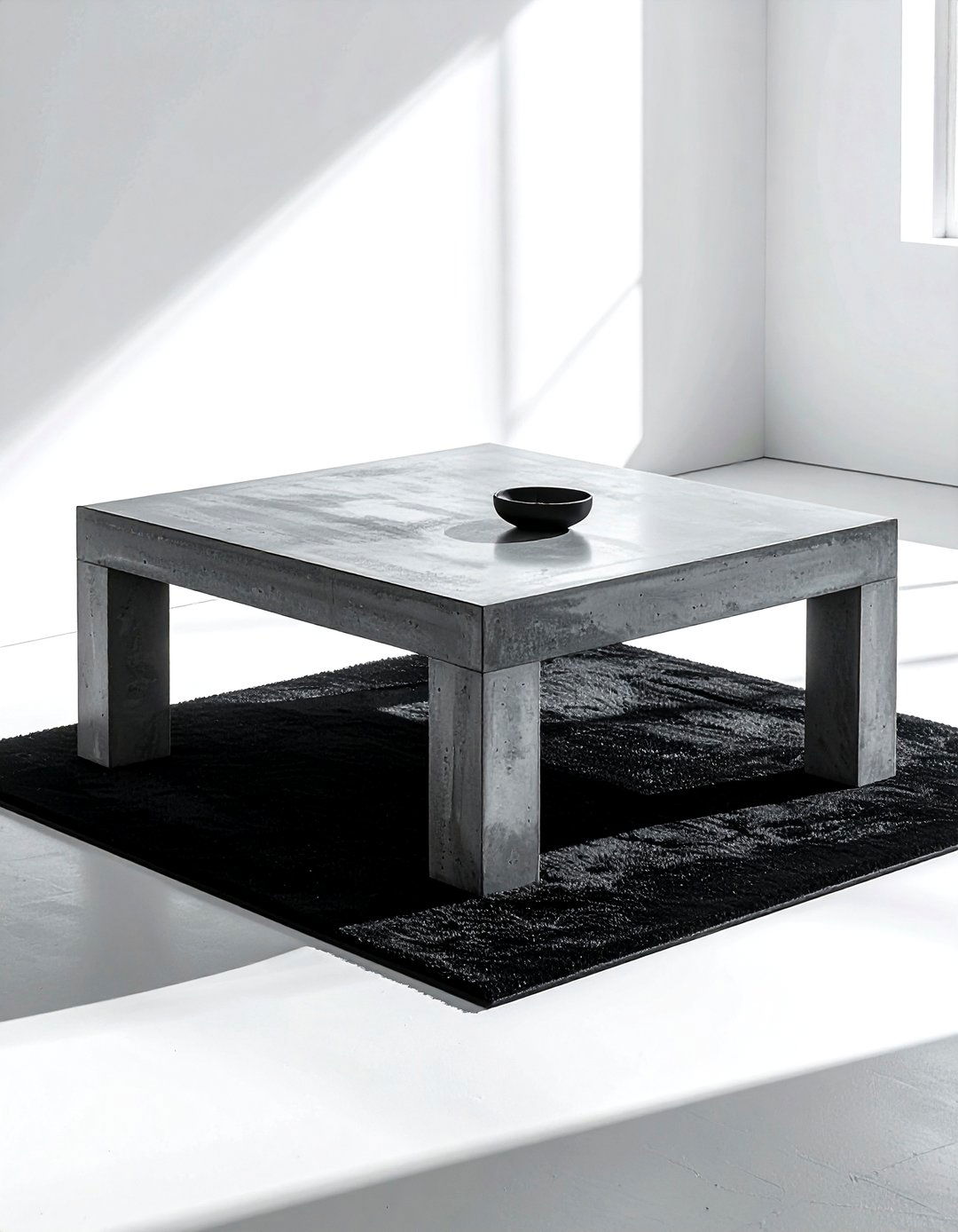 Concrete Square Coffee Table - 30 living room square coffee tables