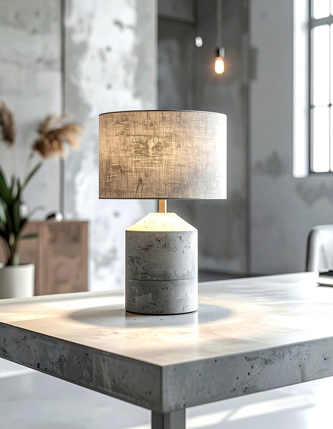 Concrete Table Lamp Living Room - 30 living room lamp ideas