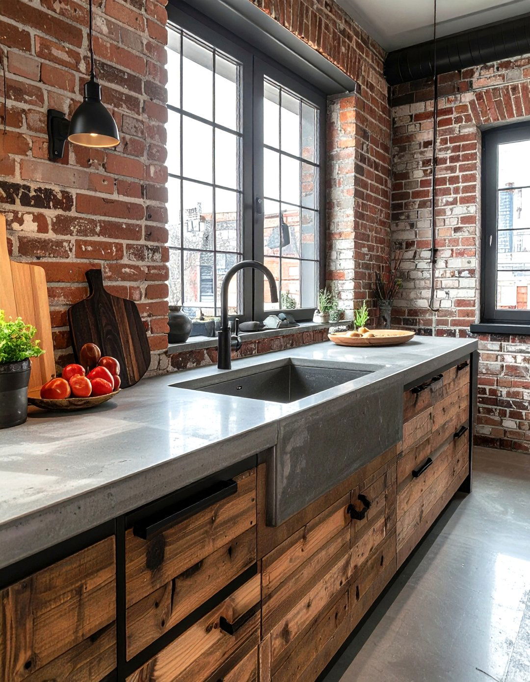 Concrete Undermount Kitchen Sink - 30 undermount sink kitchen ideas