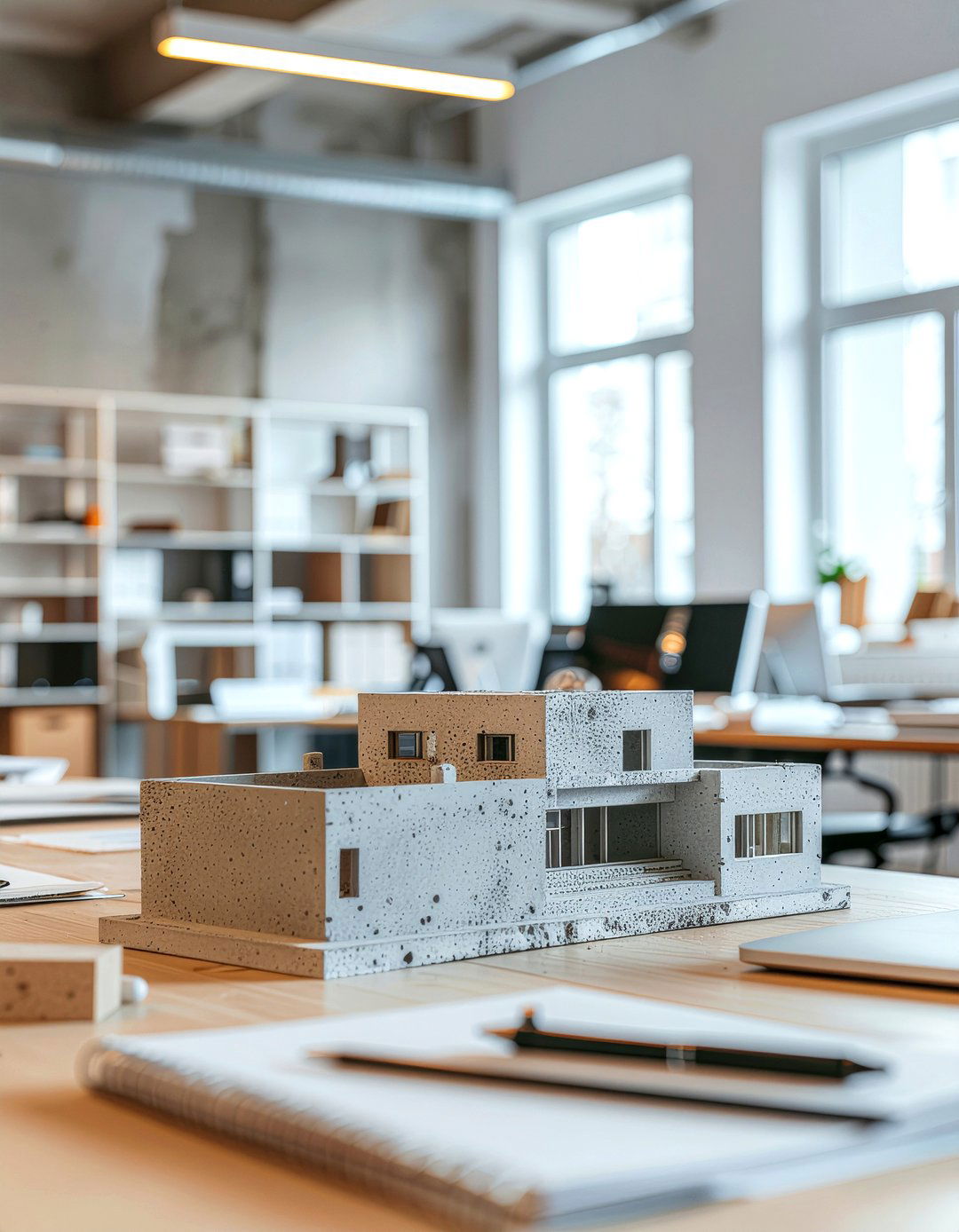 Concrete architectural model - 30 figurine ideas