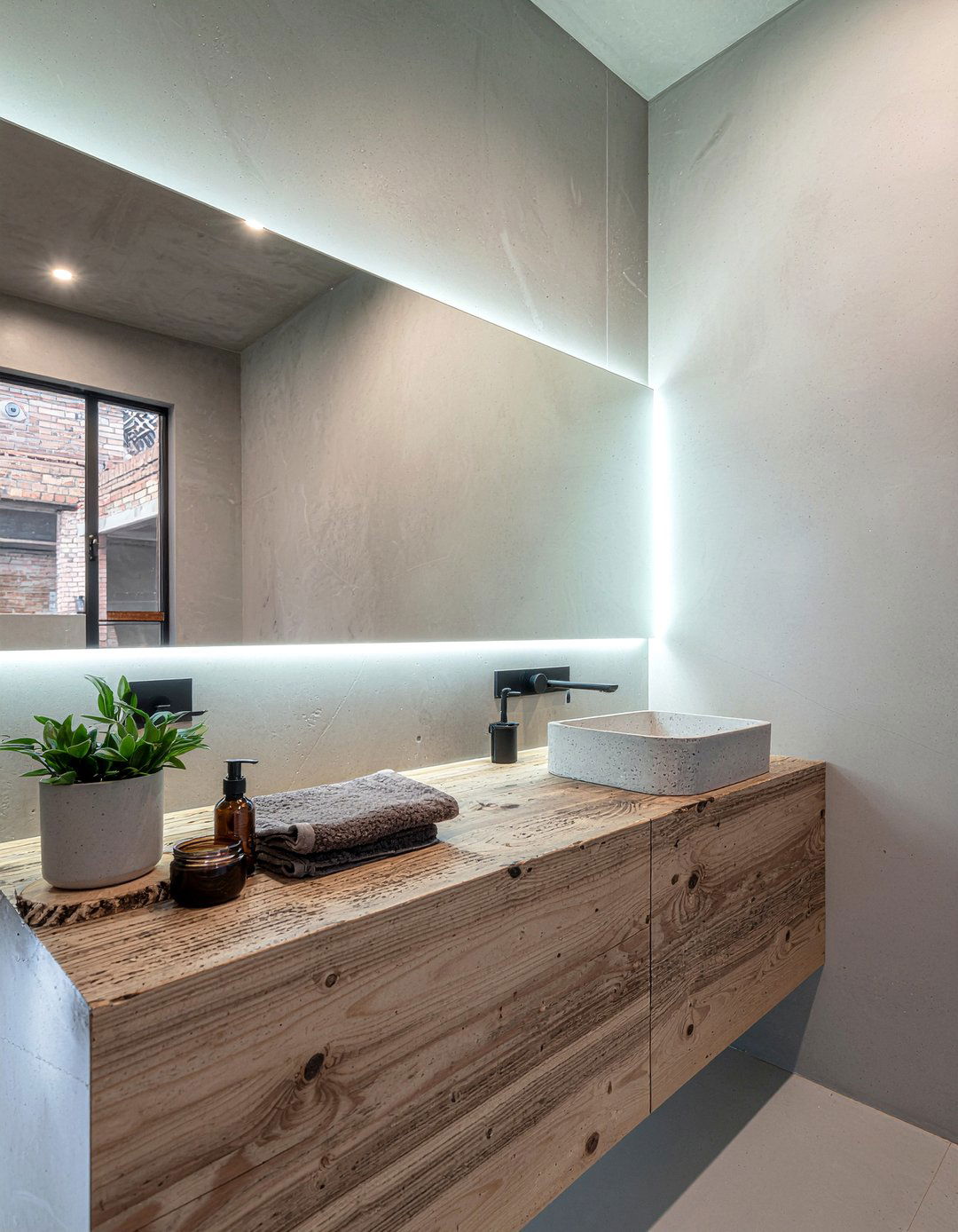 Concrete bathroom - 30 bathroom trend forecast ideas