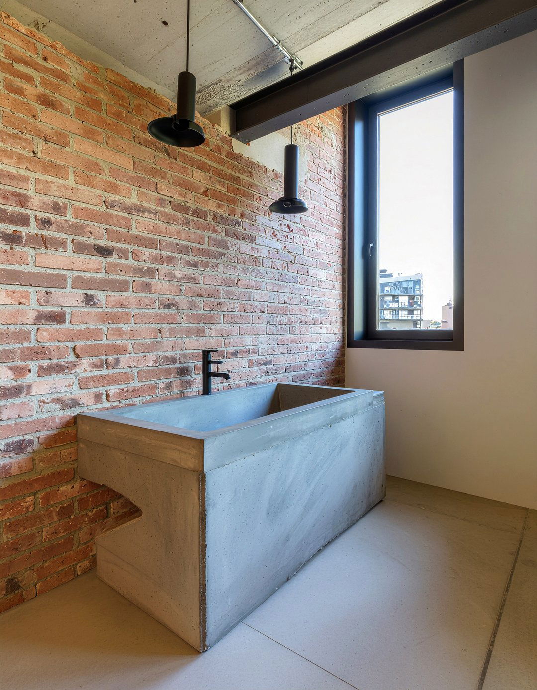 Concrete bathroom vanity - 30 modern bathroom vanity ideas