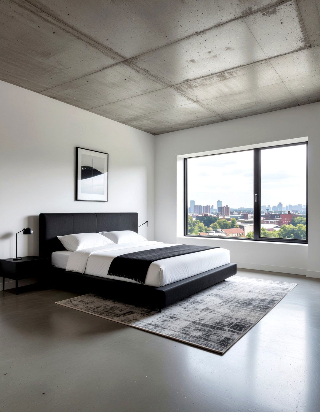 Concrete bedroom ceiling - 30 bedroom ceiling ideas