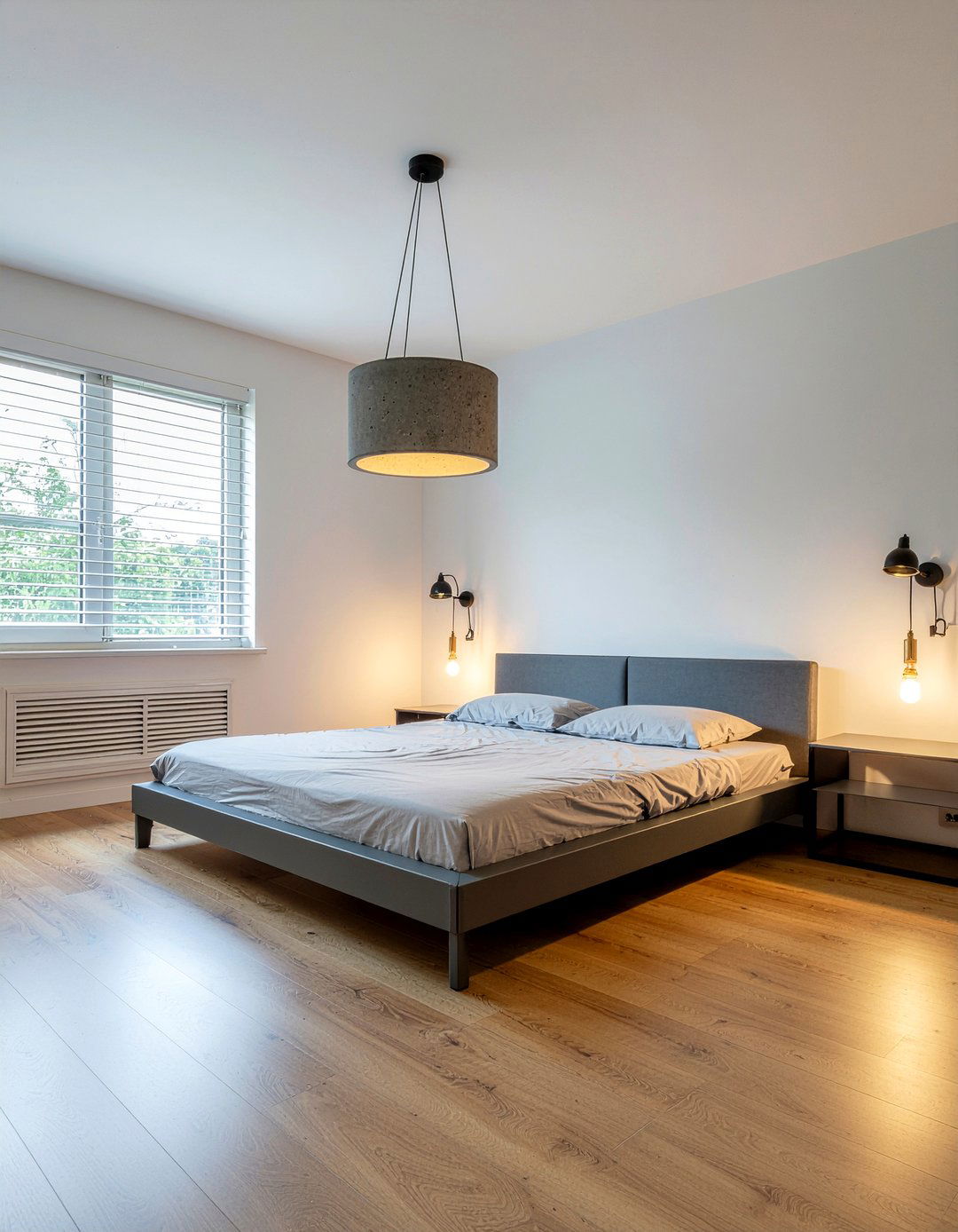 Concrete bedroom light - 30 bedroom pendant lights