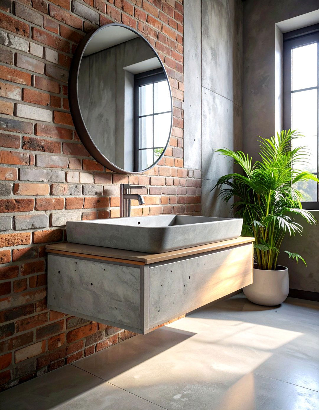 Concrete vessel sink - 30 vessel sink ideas