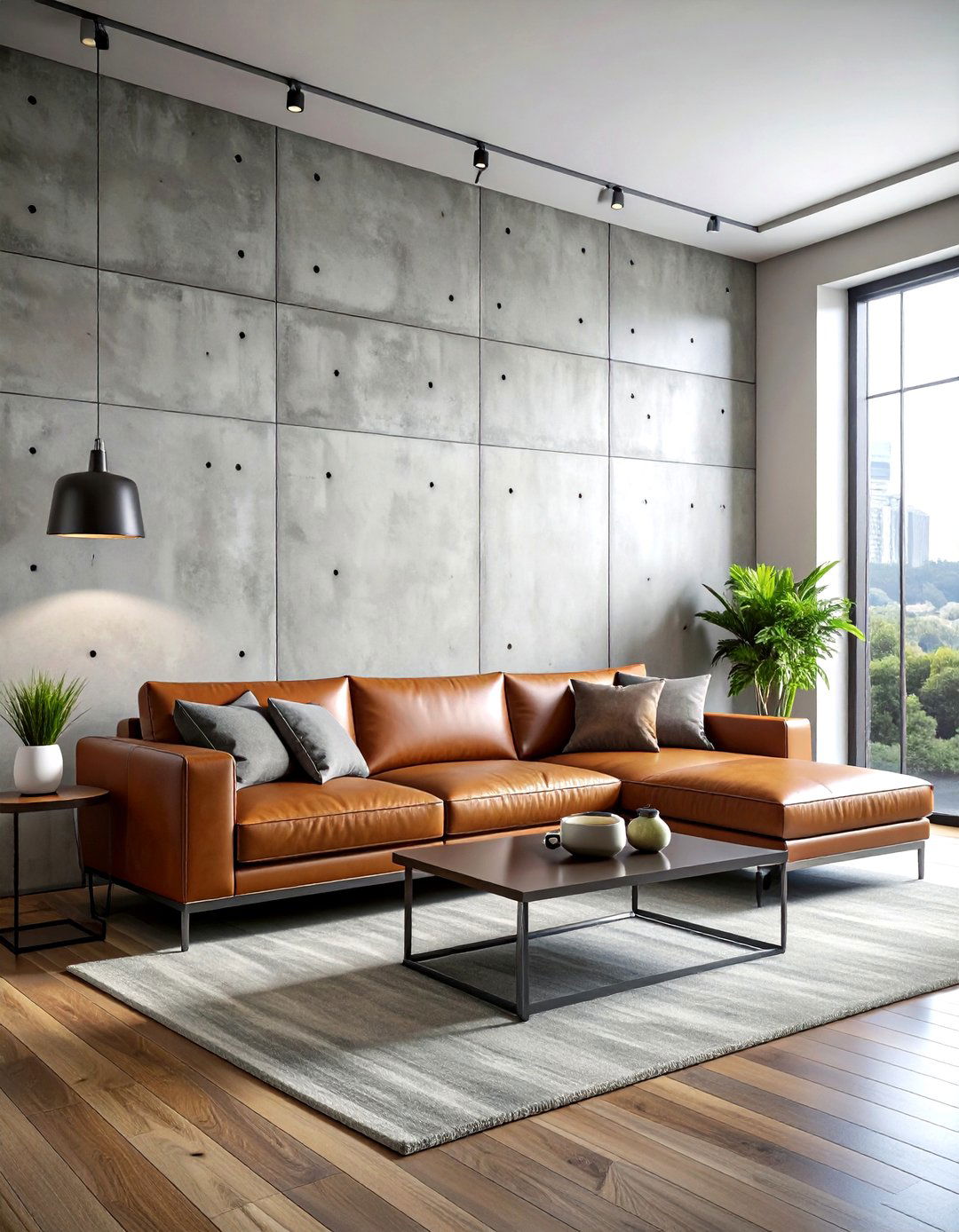 Concrete wall panel - 30 statement wall ideas