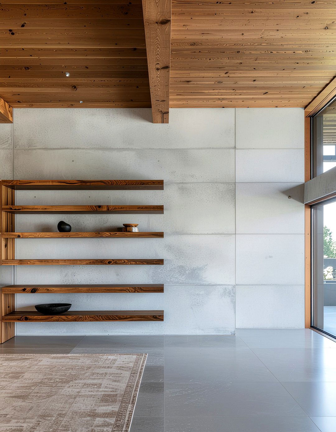 30 Concrete Wall Living Room Ideas for a Modern Industrial Look