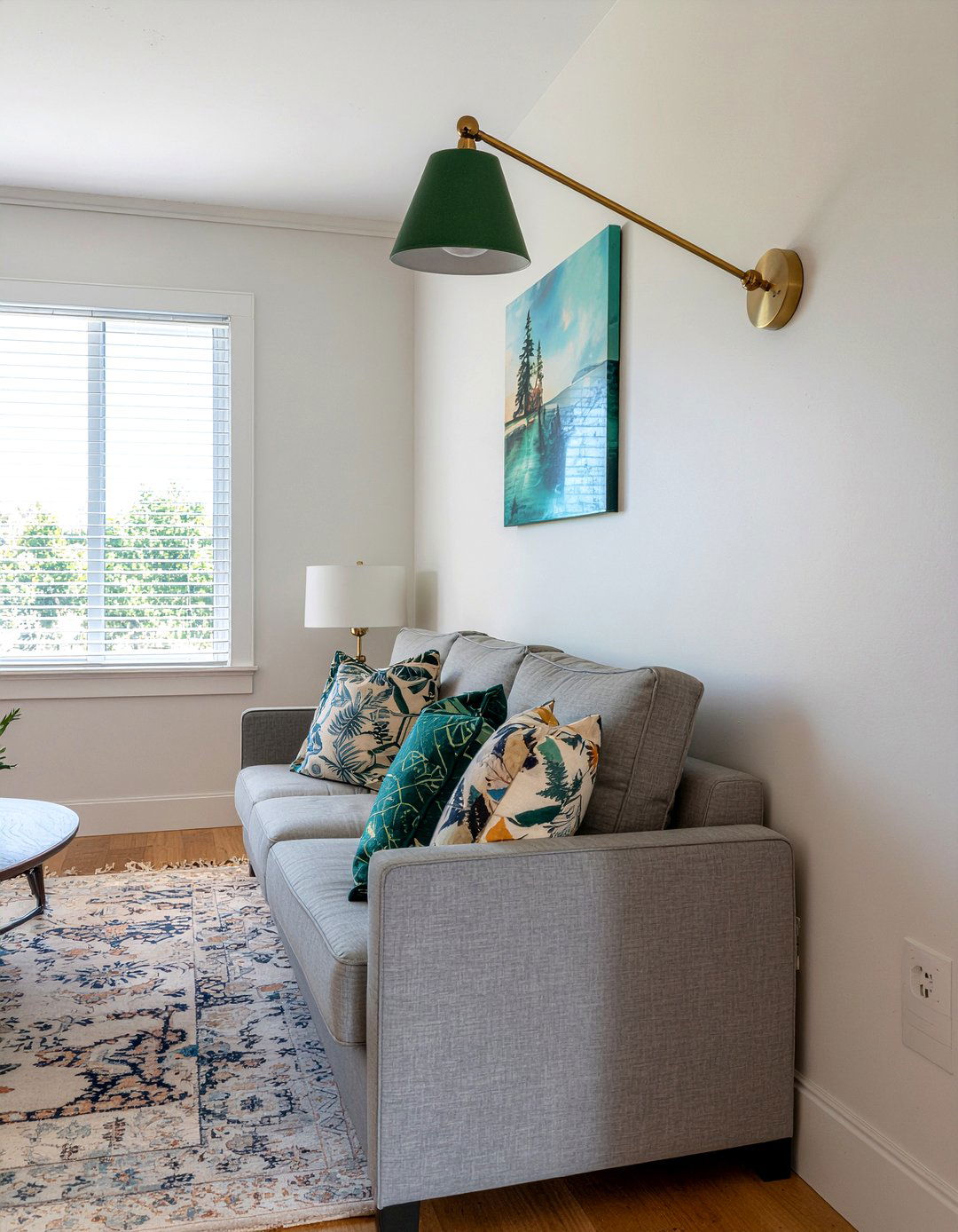 Cone shade wall light - 30 living room sconces