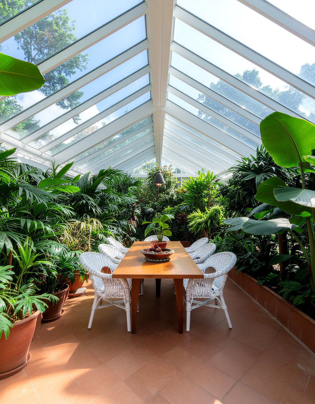 Conservatory Dining Space - 30 garden-inspired dining room ideas