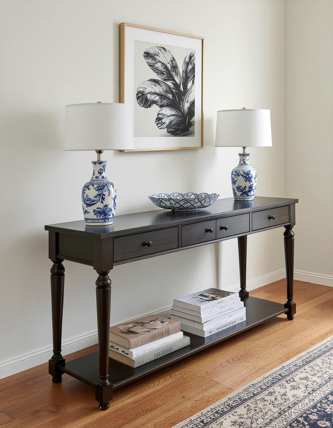 Console table - 30 living room classic furniture ideas