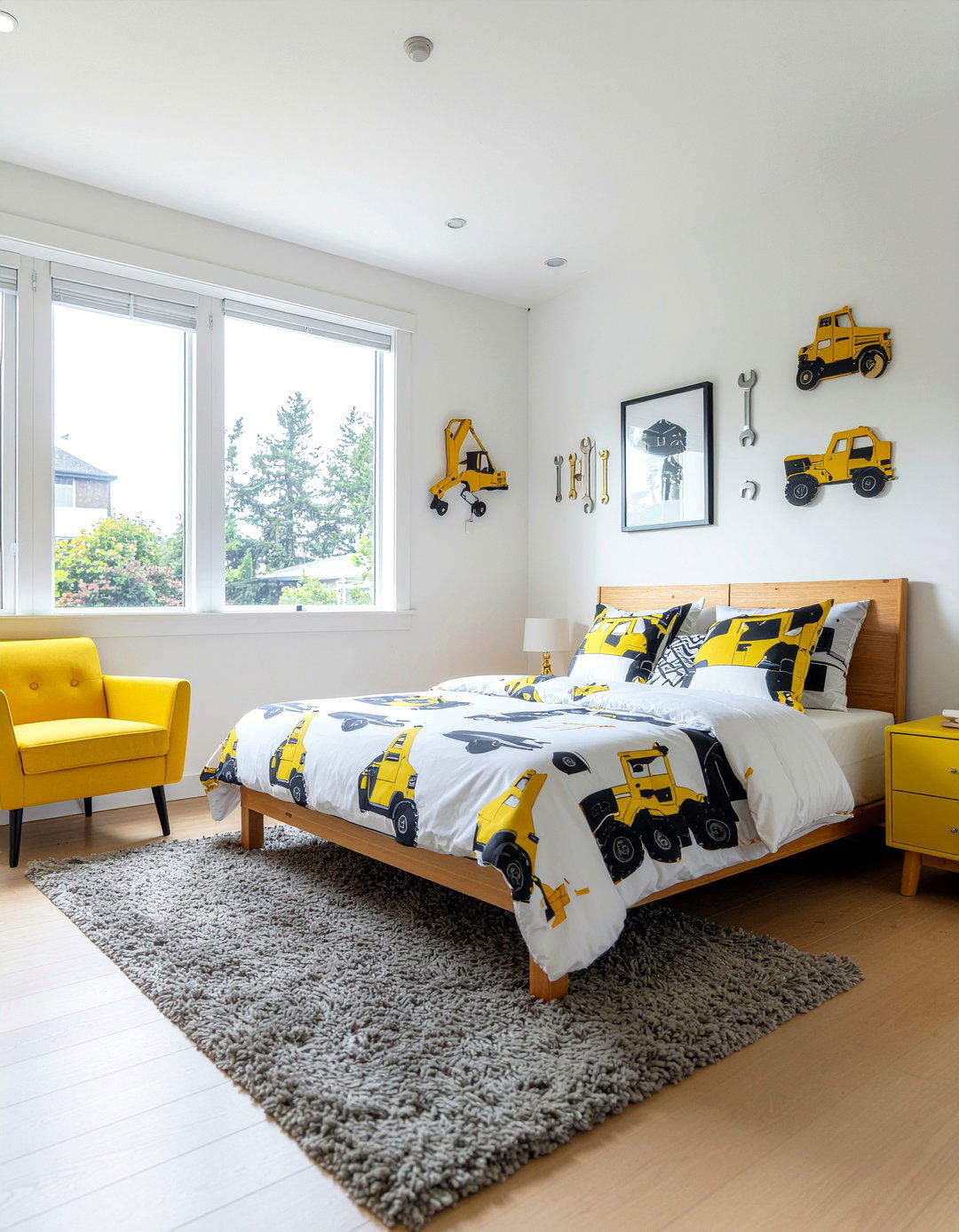 Construction Truck Theme - 30 truck bedroom ideas