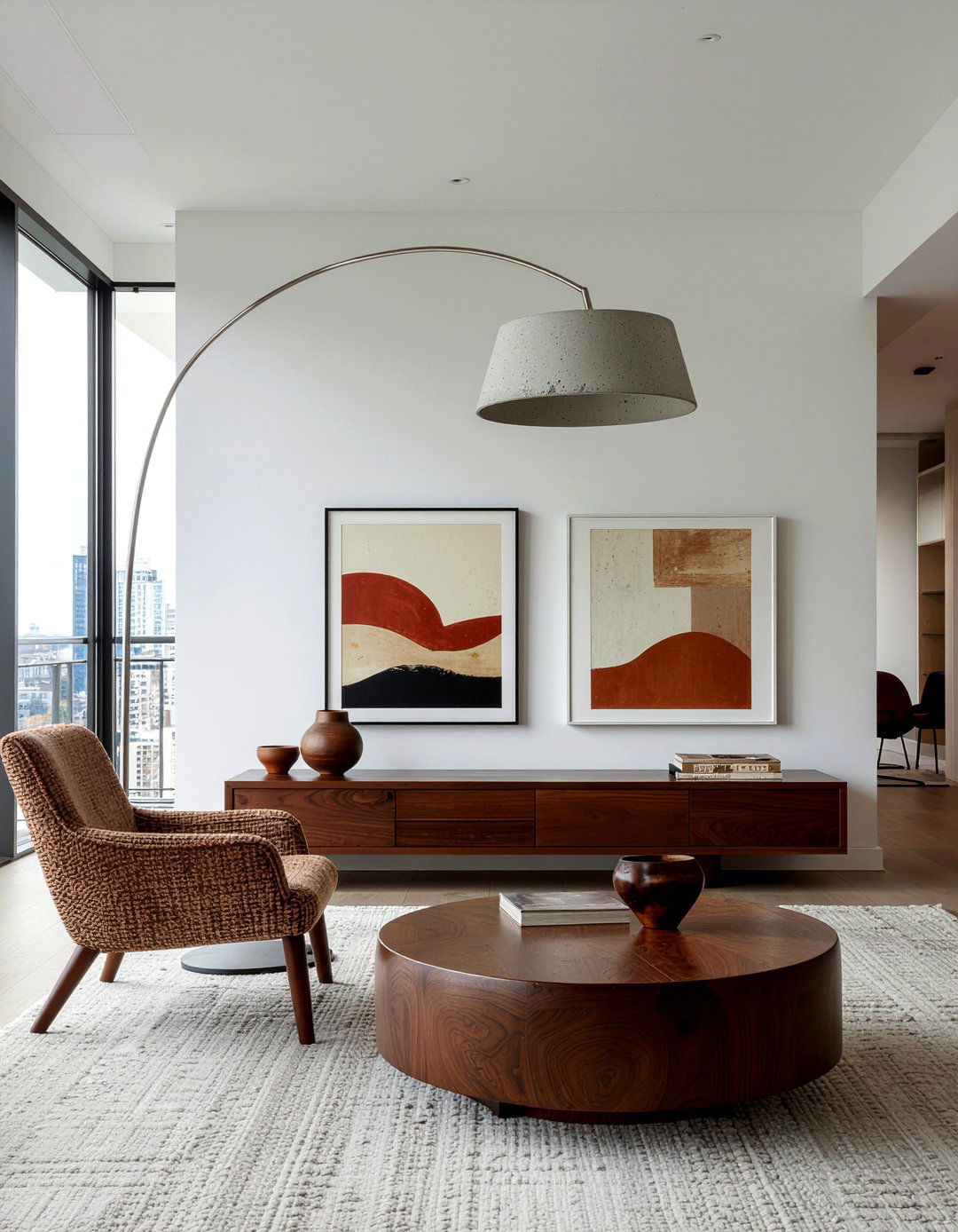 Contemporary Arc Lamp - 30 living room arc lamps