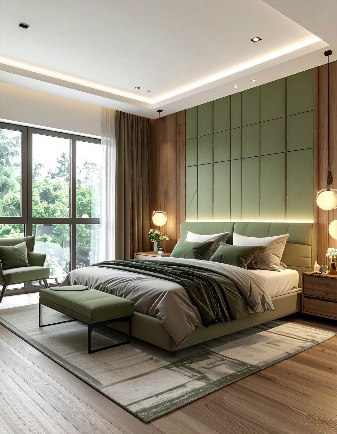Contemporary Bedroom - 30 new construction bedroom ideas