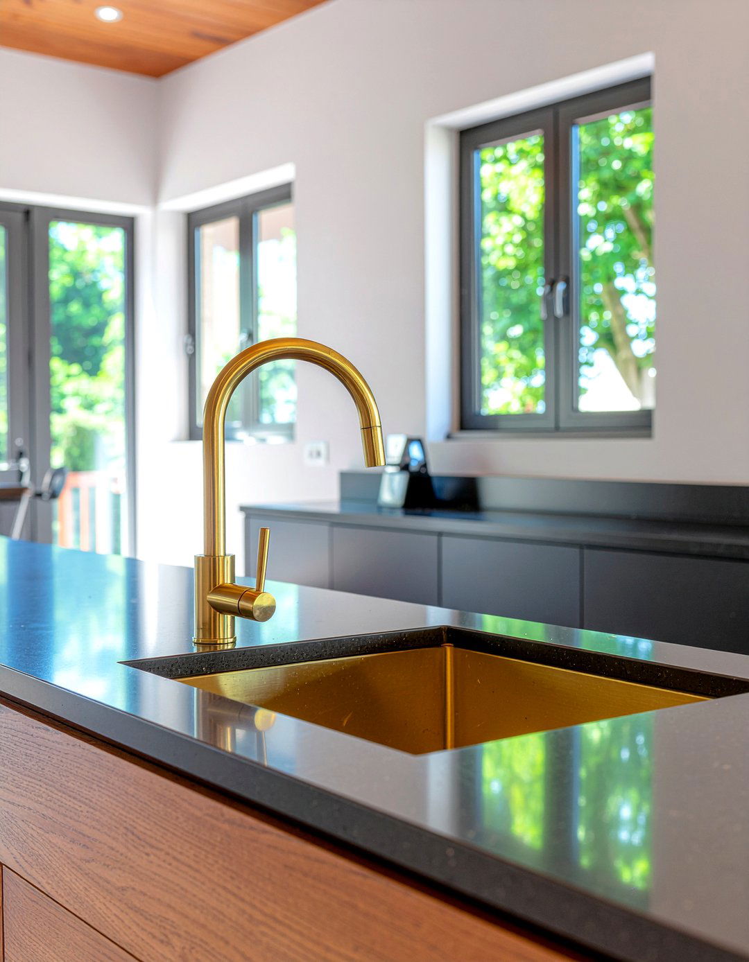30 Brass Kitchen Faucet Ideas for a High-End Sink Upgrade