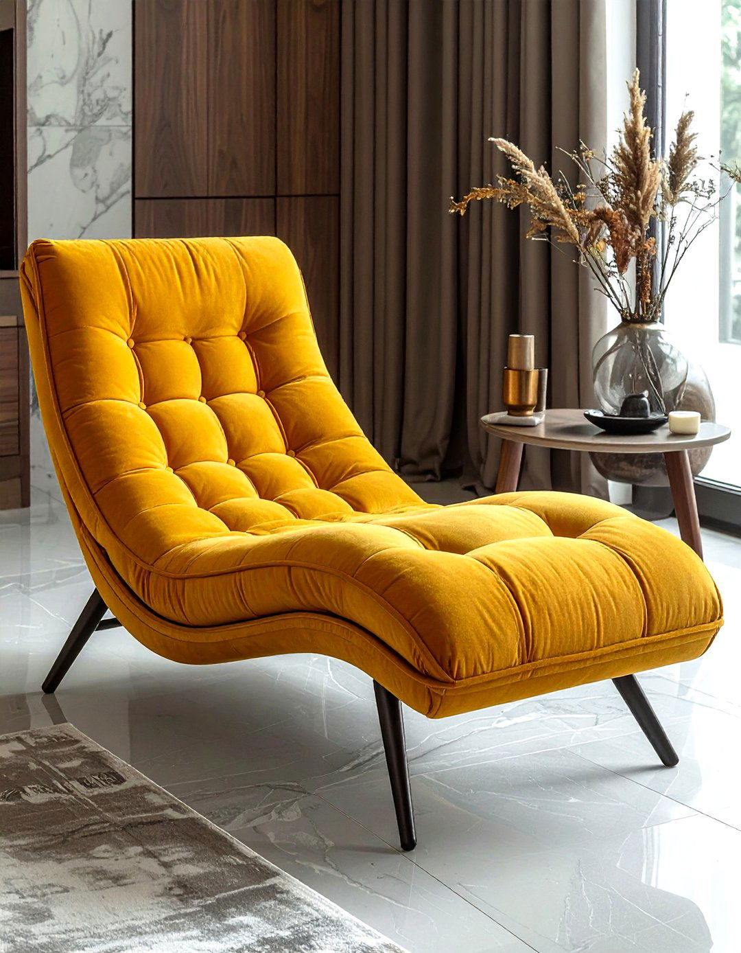 Contemporary Chaise Lounge - 30 living room chaise lounge ideas