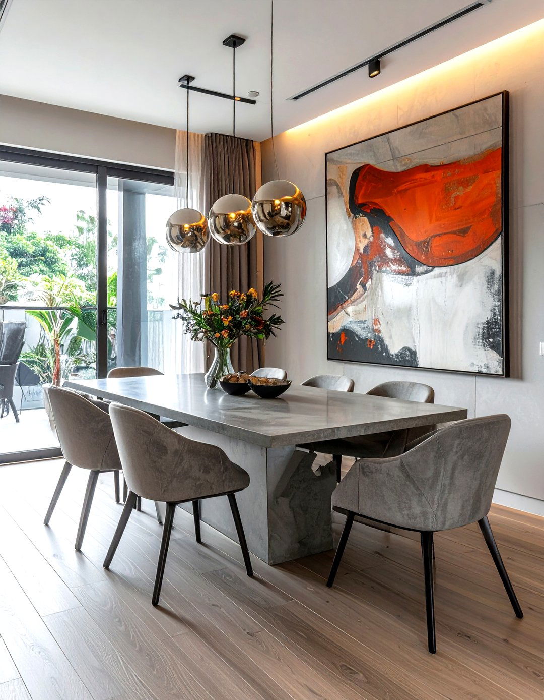 Contemporary Dining Room - 30 dining room renovation ideas