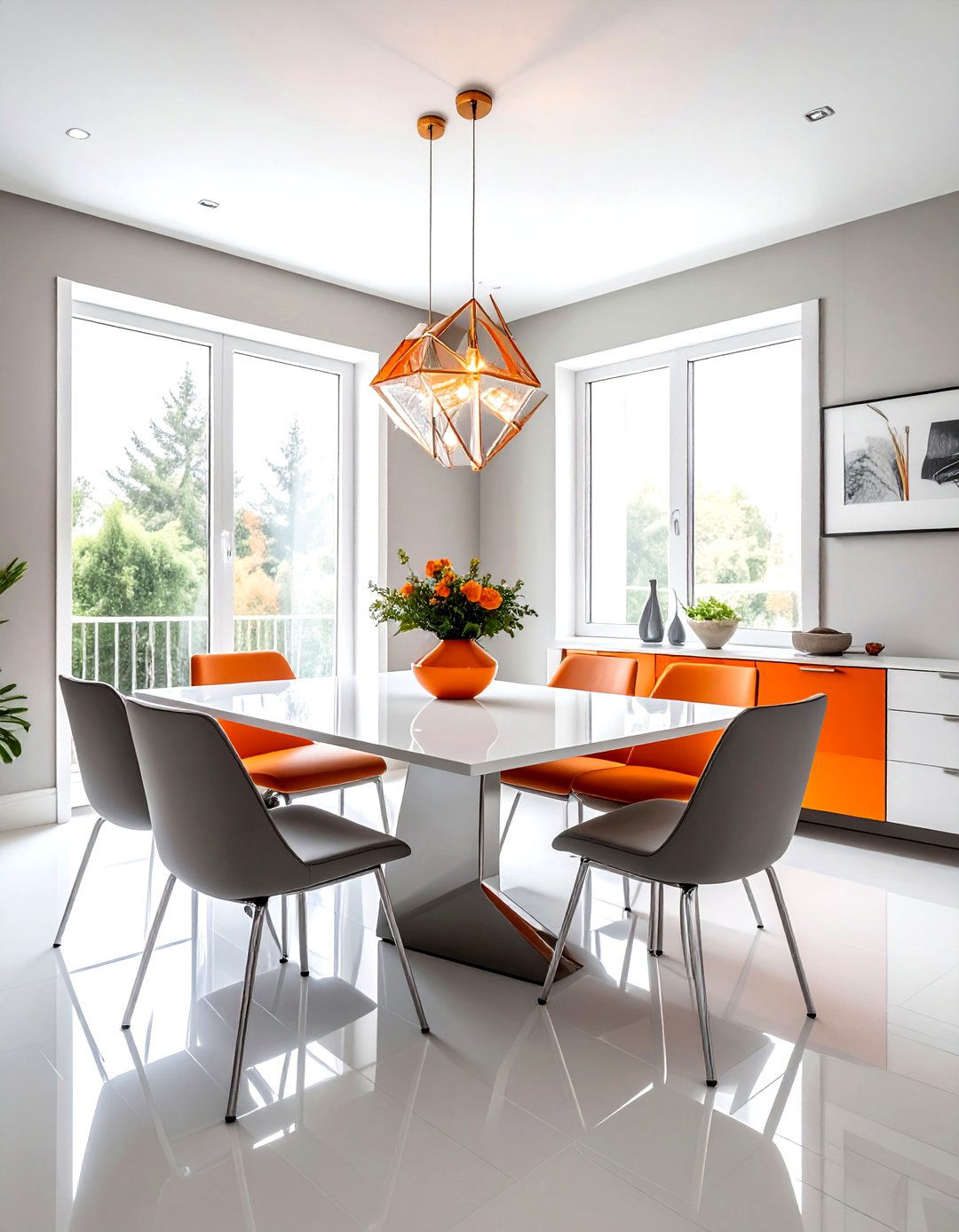 Contemporary Dining Room - 30 grand dining room ideas