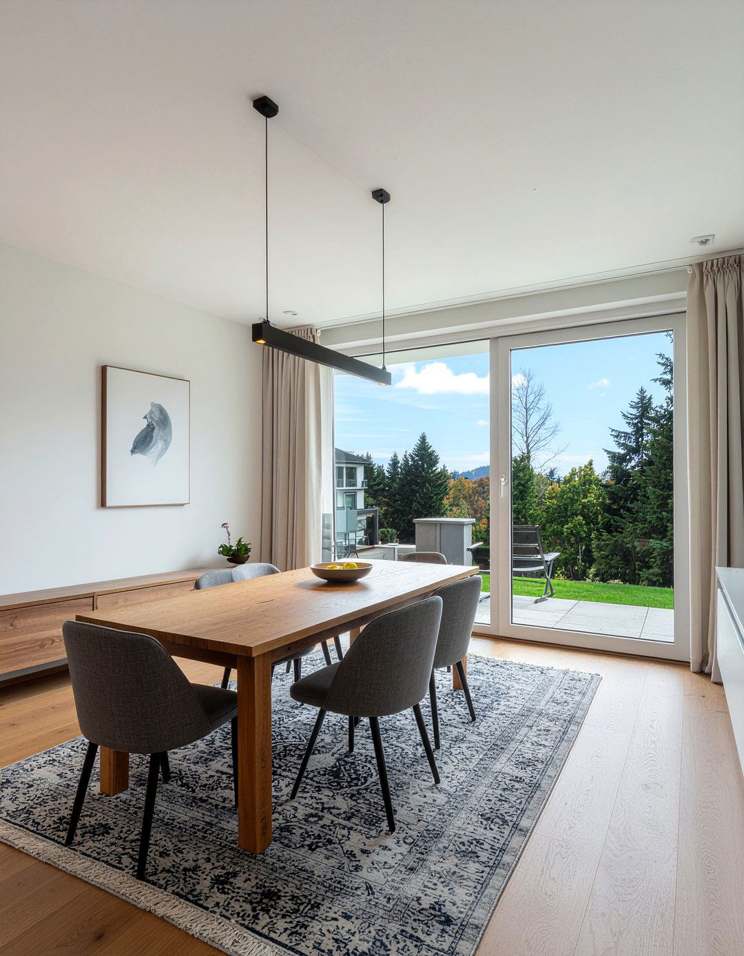 Contemporary Dining Room Lighting - 30 on-trend dining room ideas