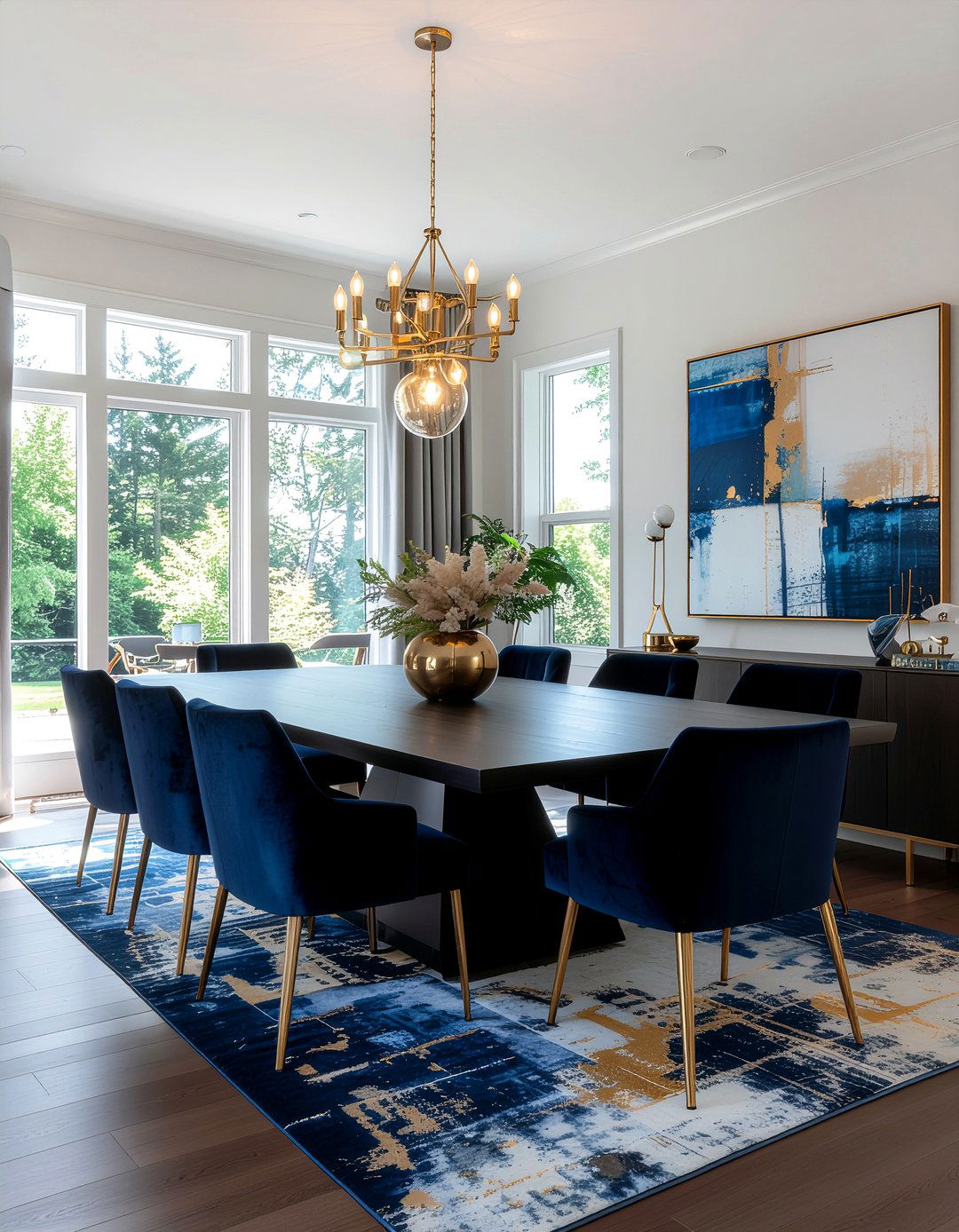 Contemporary Espresso Dining Room Decor - 30 espresso dining room ideas