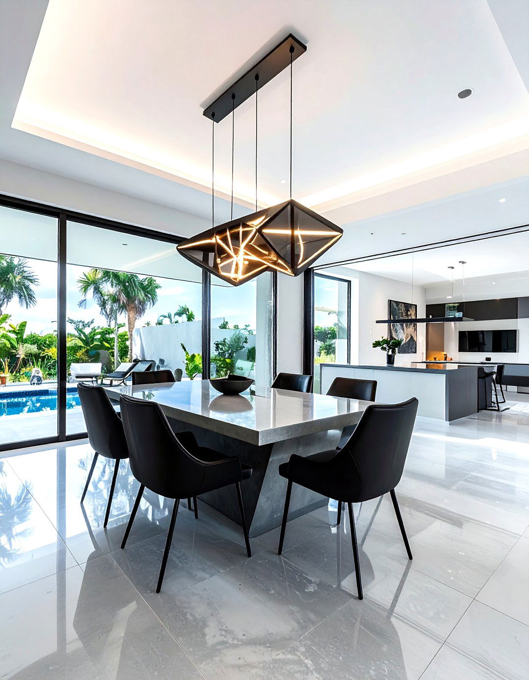 Contemporary Florida Dining Room - 30 Florida dining room ideas