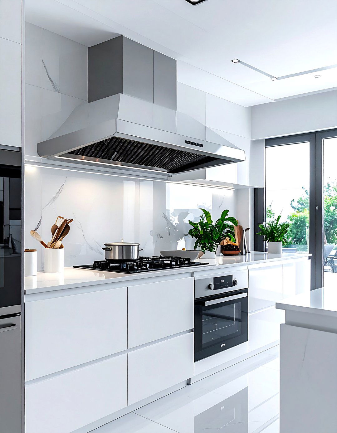 Contemporary Kitchen Exhaust Fan - 30 under cabinet hood kitchen ideas