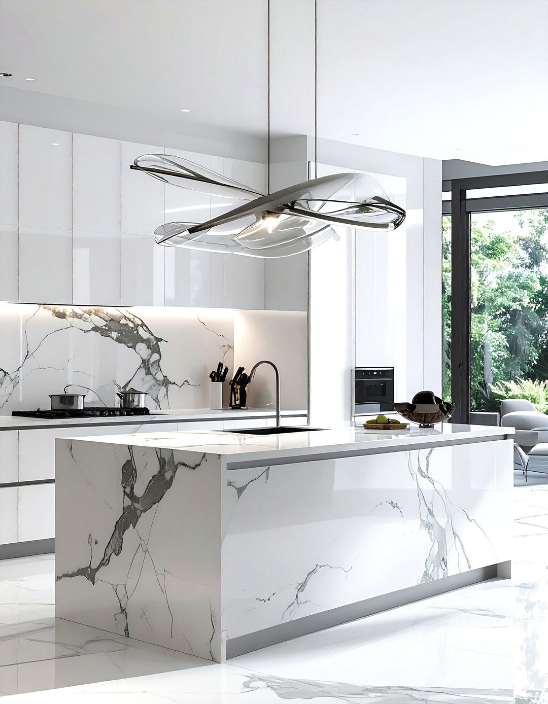 Contemporary Kitchen Pendant Light - 30 kitchen ceiling light ideas