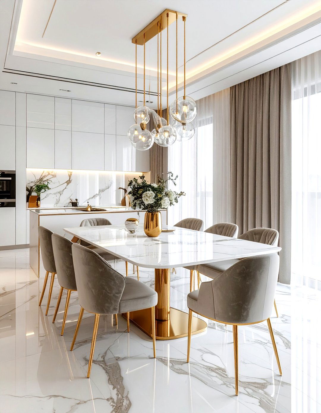 Contemporary Luxury Dining Room - 30 architect designed dining room ideas