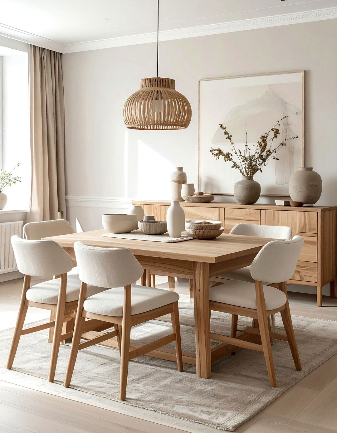 Contemporary Neutral Dining Room - 30 South African dining room ideas