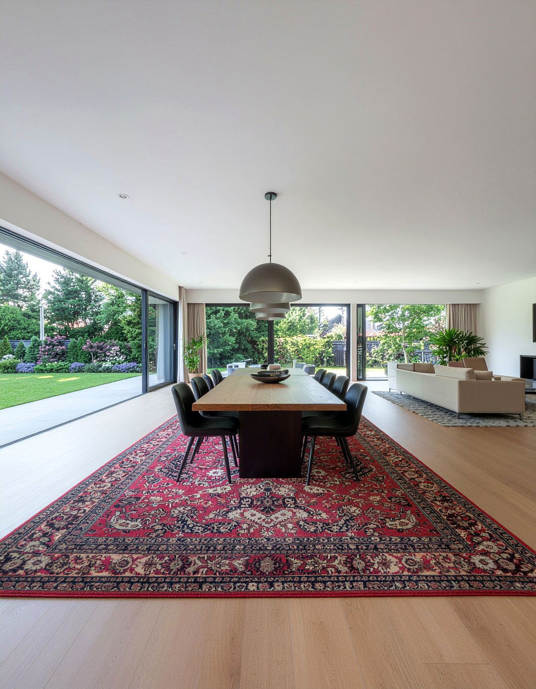 Contemporary Open Concept Dining Room - 30 estate dining room ideas