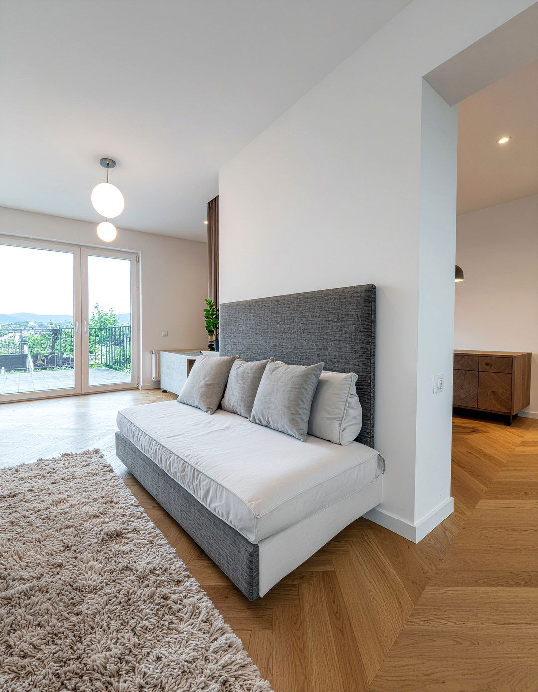 Contemporary Open Space Zoning - 30 open plan living room ideas