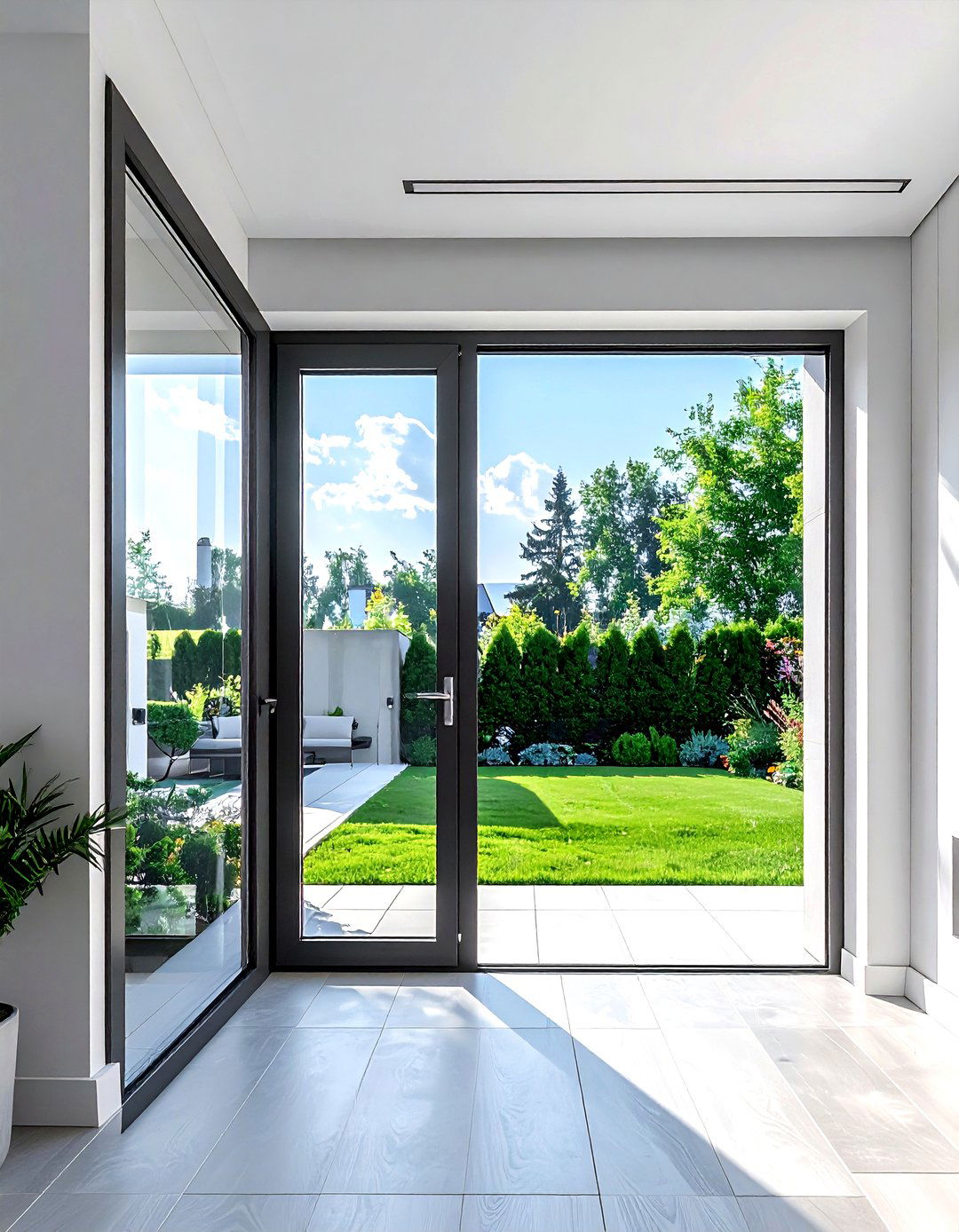 Contemporary Pass Through Window - 30 kitchen pass-through window ideas