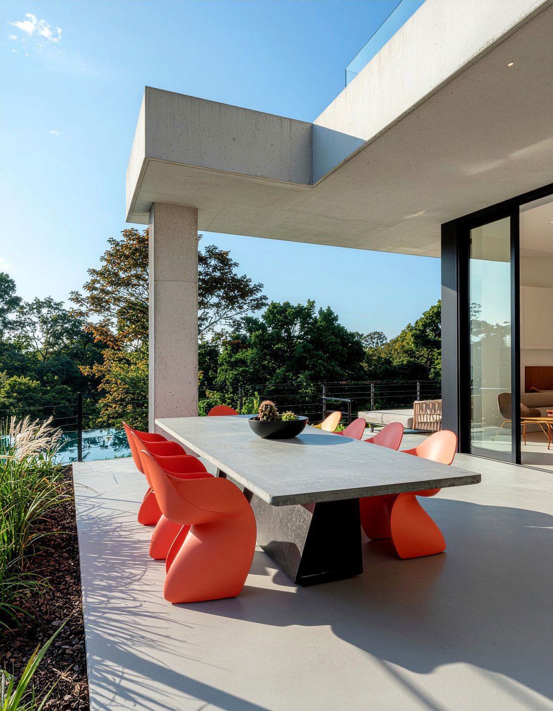 Contemporary Porch Furniture - 30 porch dining ideas